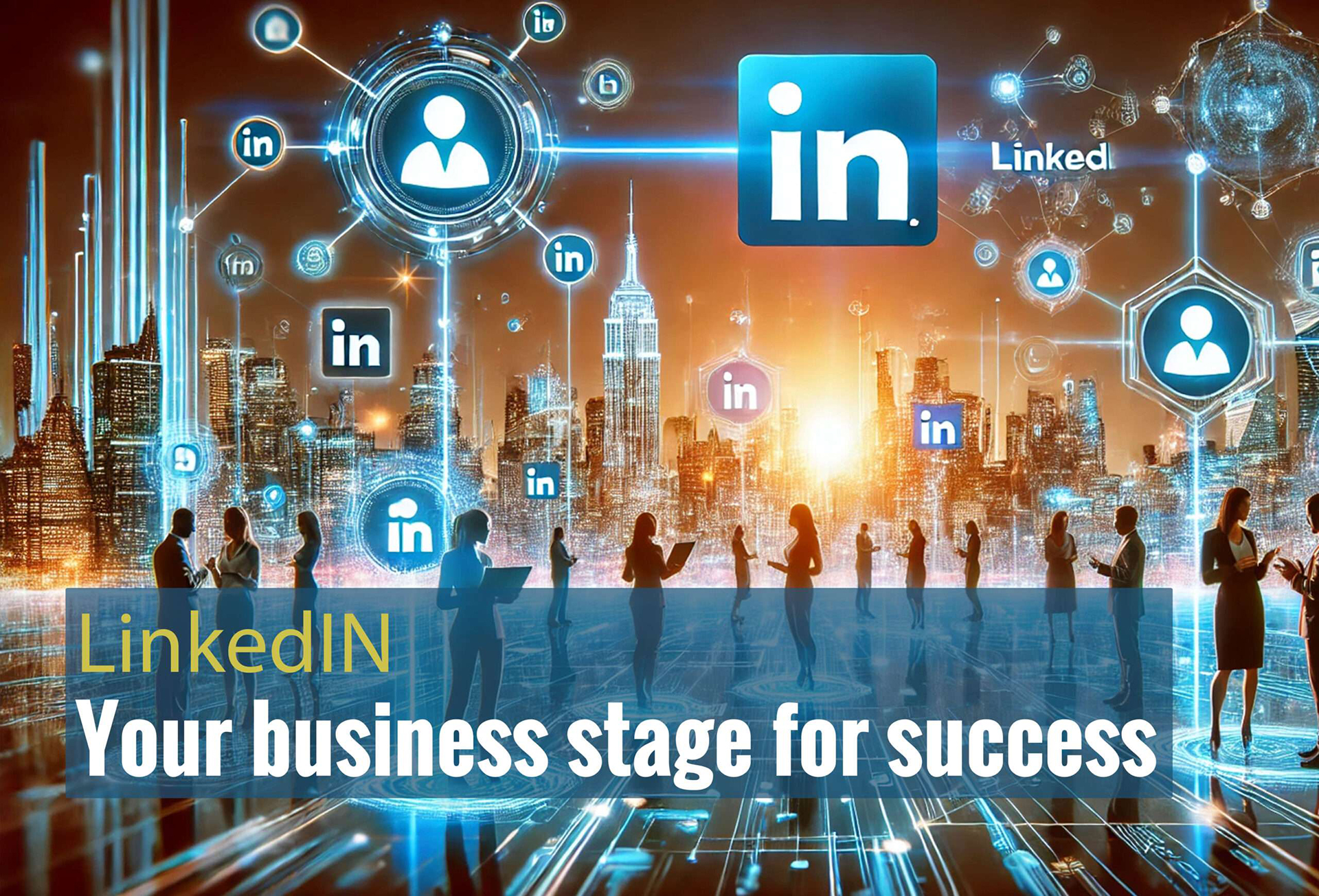 LINKEDIN ISN’T JUST A PLATFORM ANYMORE – IT’S YOUR BUSINESS STAGE FOR SUCCESS
